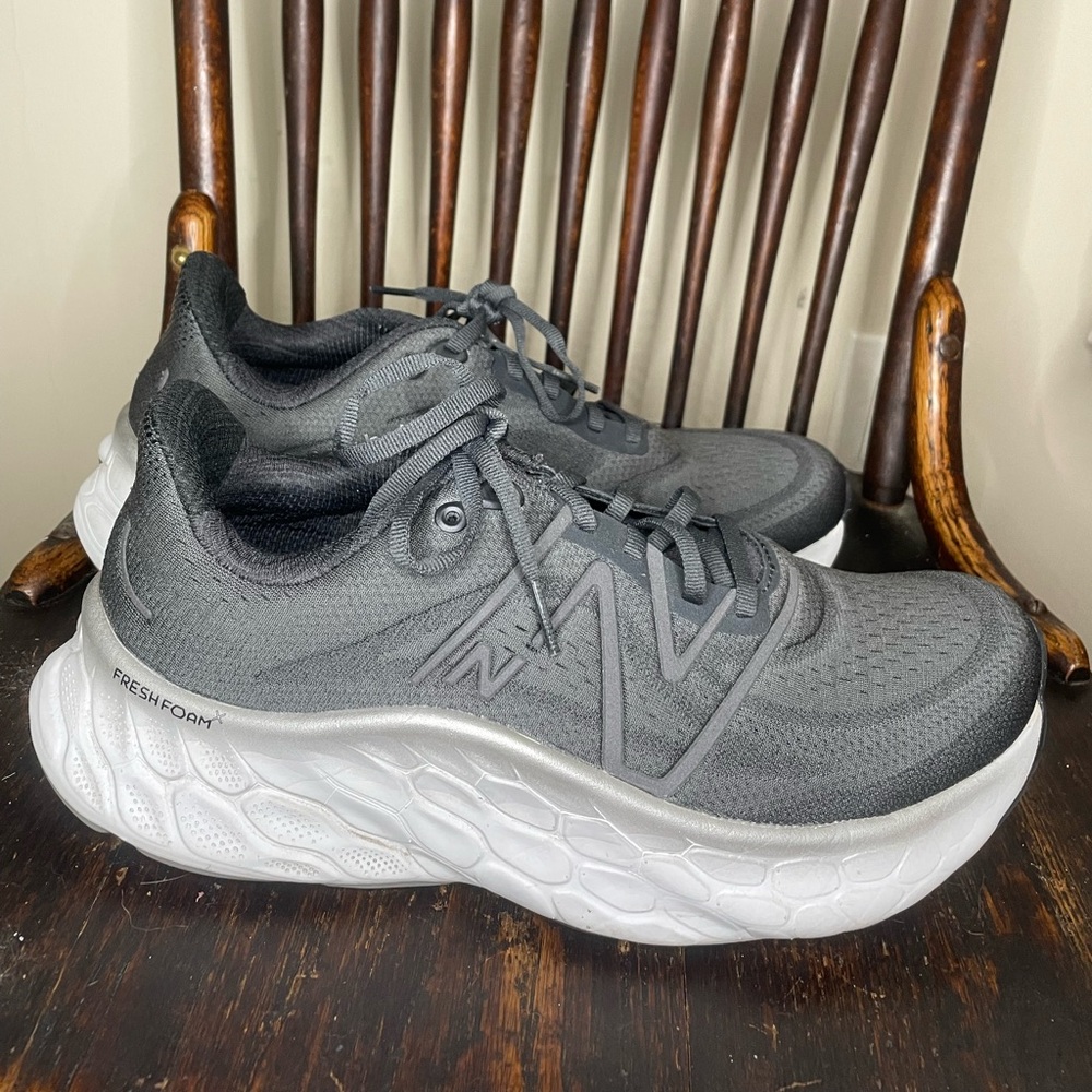 New Balance Gray and Black Sneakers